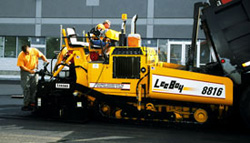 One of our many paving trucks.